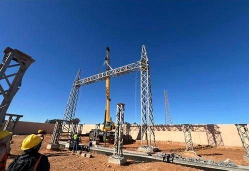 Drilling rig installation - تركيب منصة الحفر